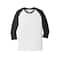 Port & Company® Core Blend 3/4-Sleeve Raglan Tee